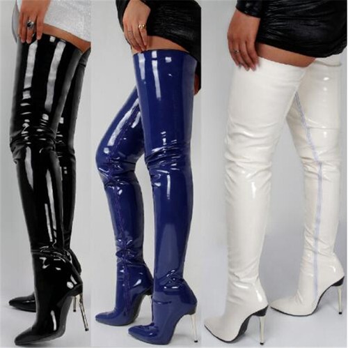 Stivali donna zip coscia - zip,